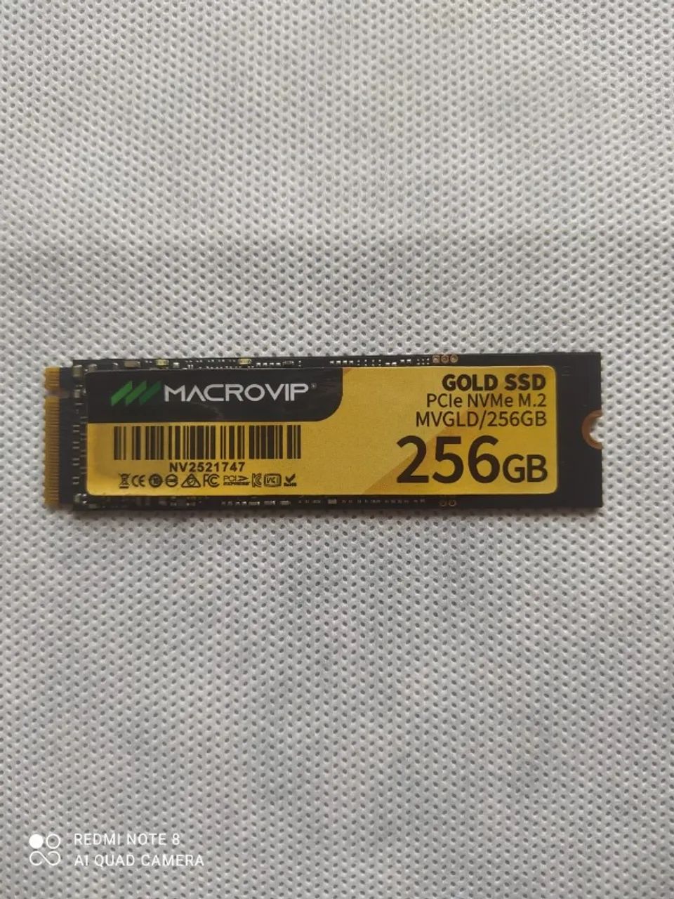 Disco SSD NVME 256GB