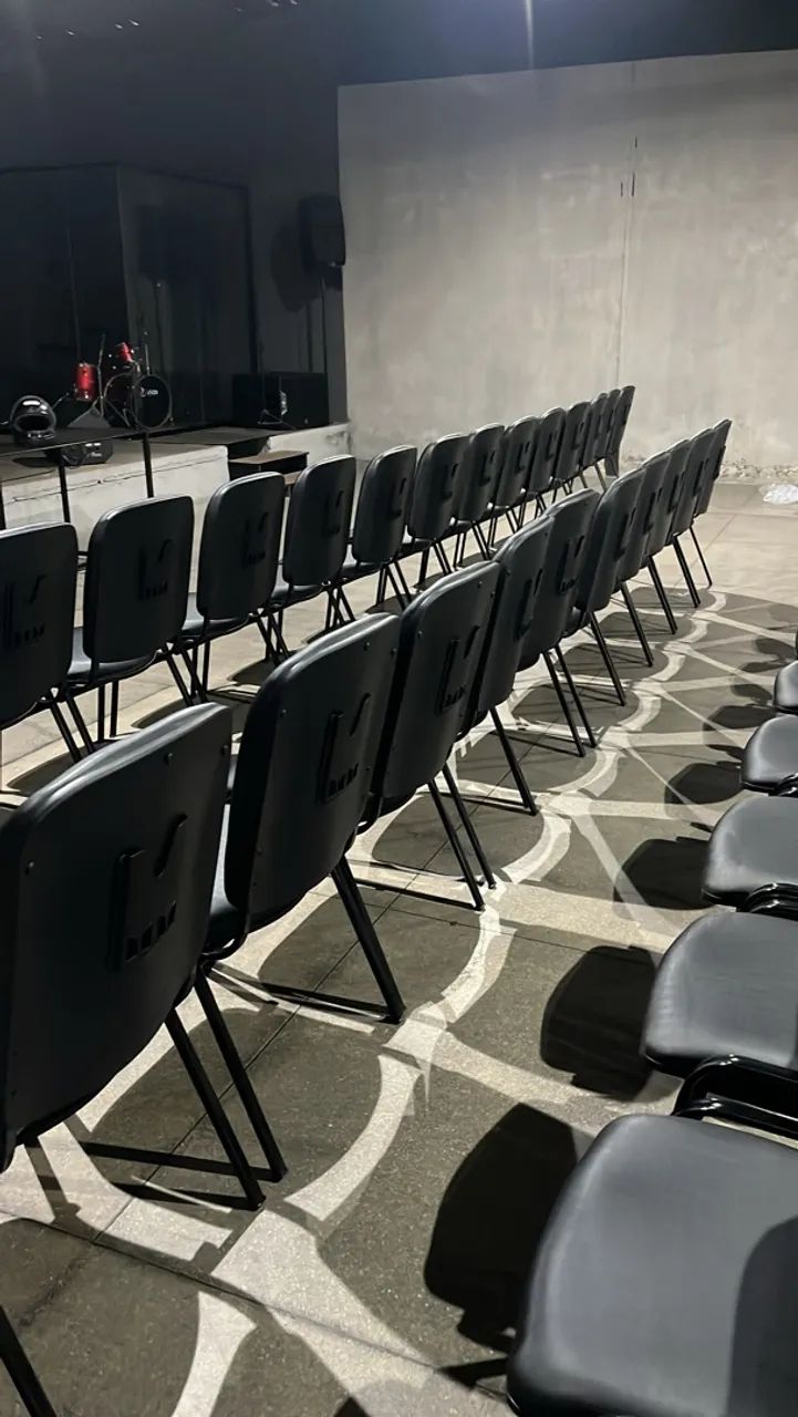 Cadeiras pra auditório, igreja 