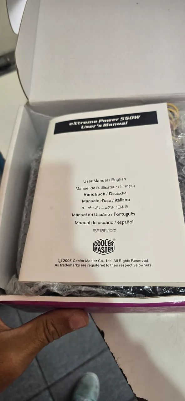 Fonte Cooler Master Extreme Power 550W - Foto 2