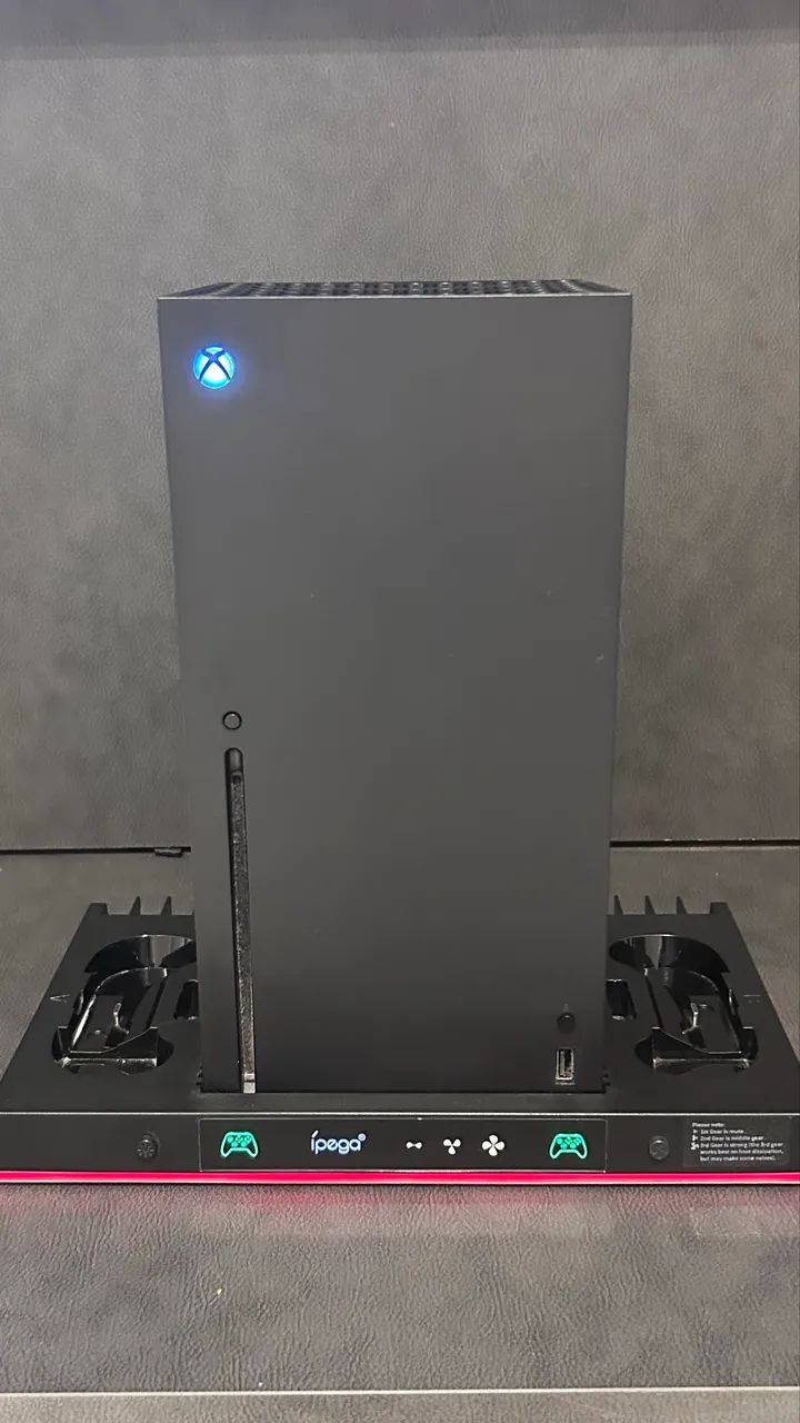 Xbox séries x + cooler externo 