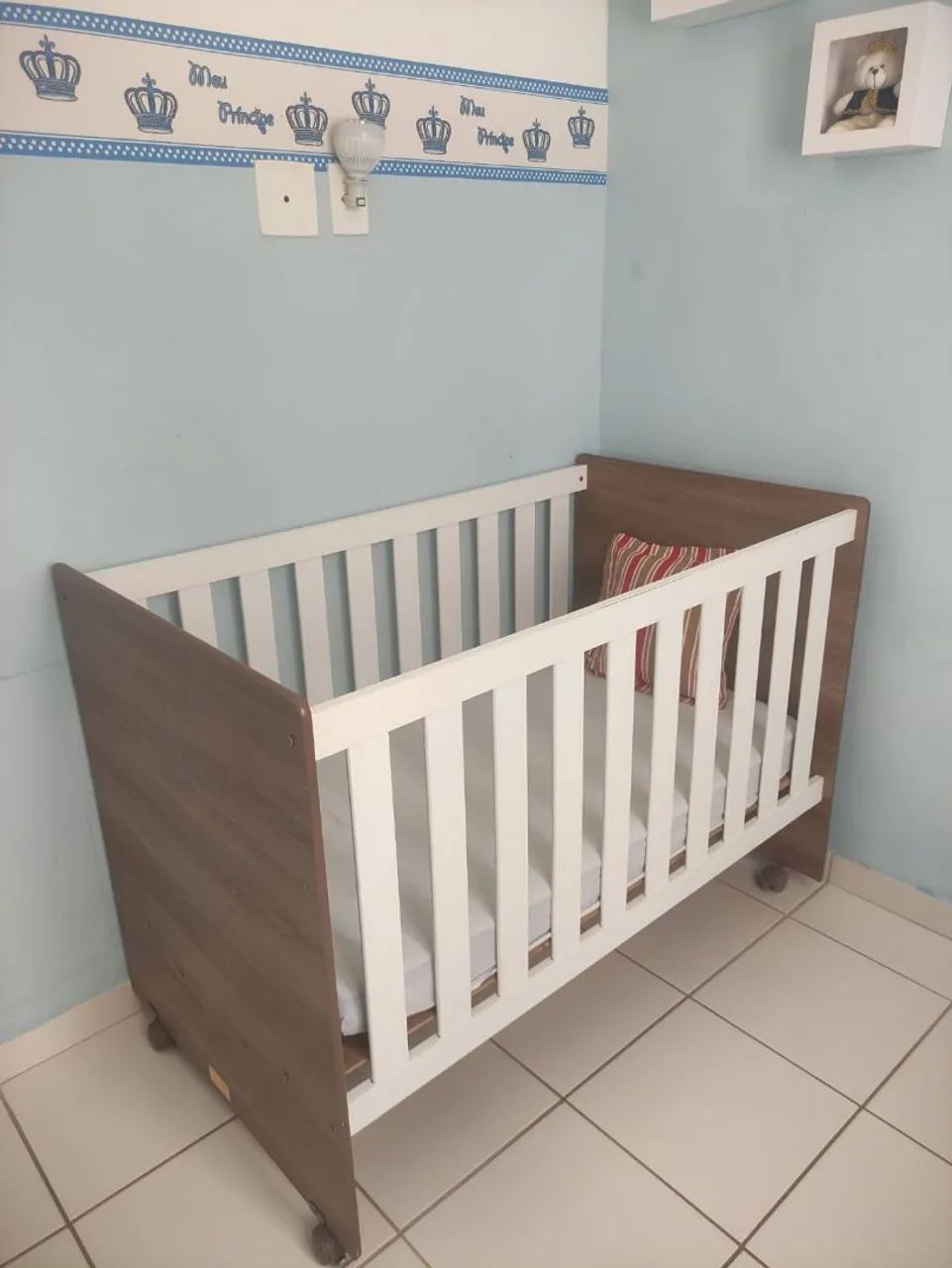 Berço americano 3 em 1, 100% MDF 