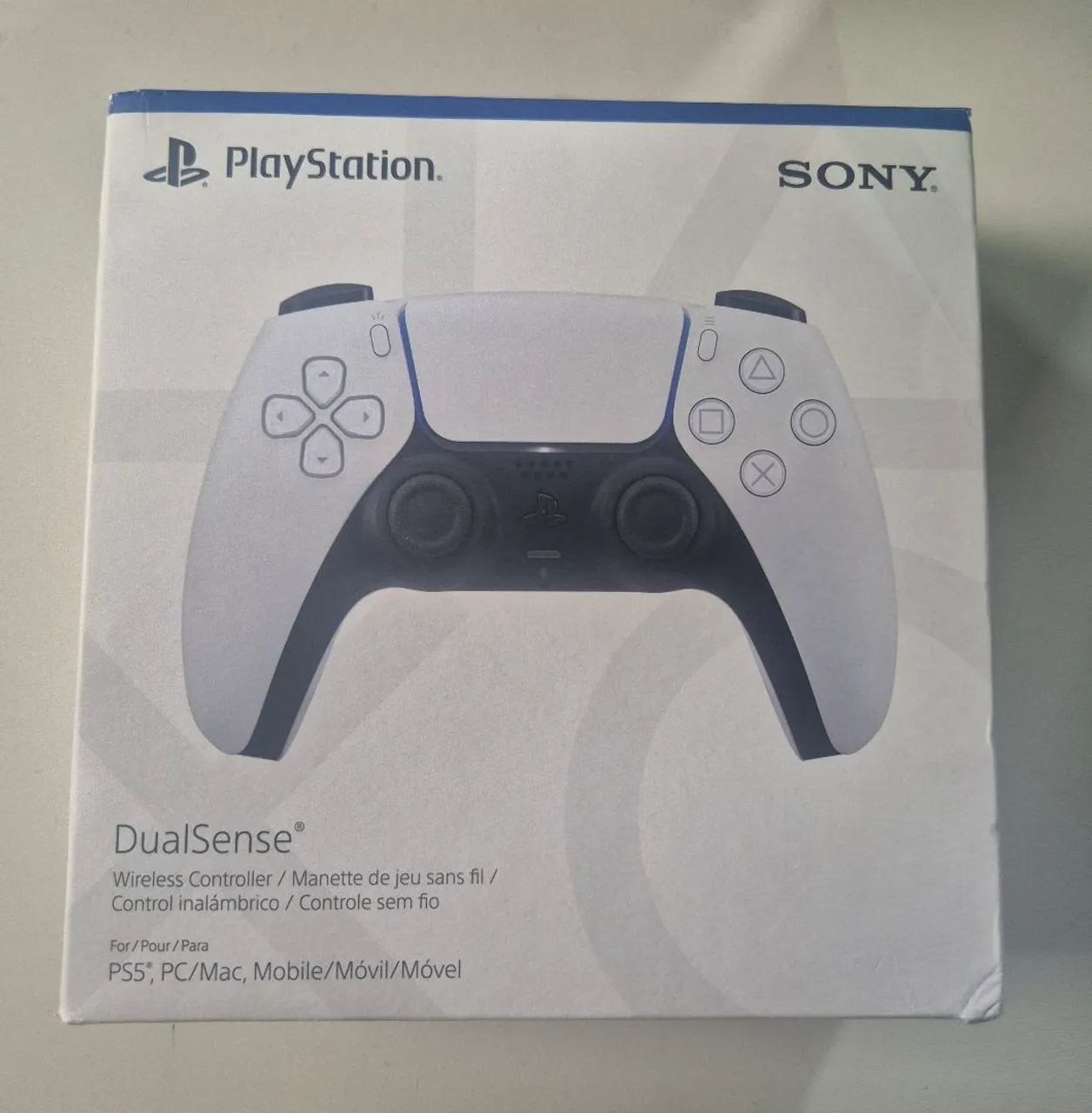 Controle Ps5 Branco Lacrado