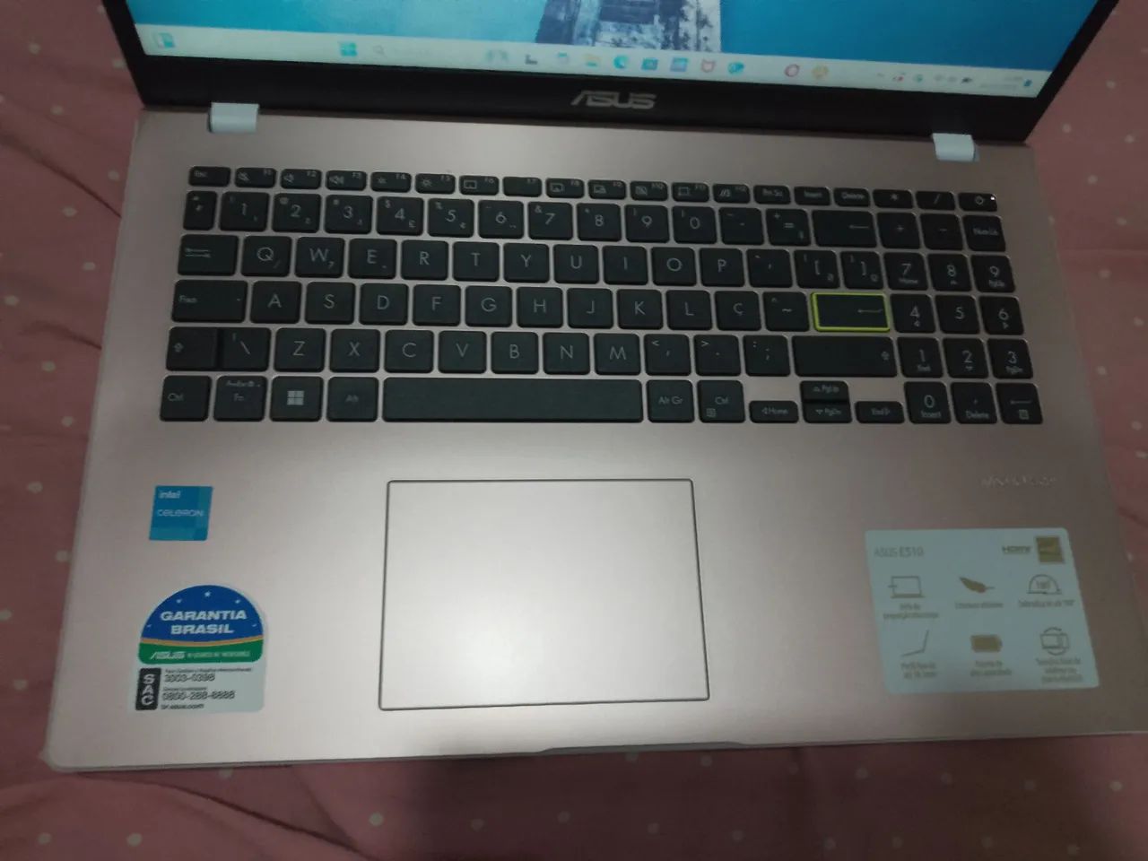 Vendo esse notebook da Asus Rosa - Foto 3