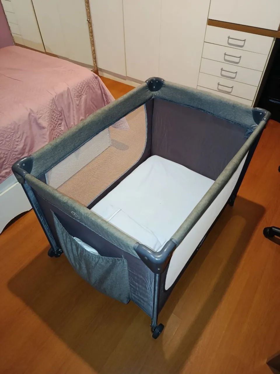 Mini Berço + Colchão 