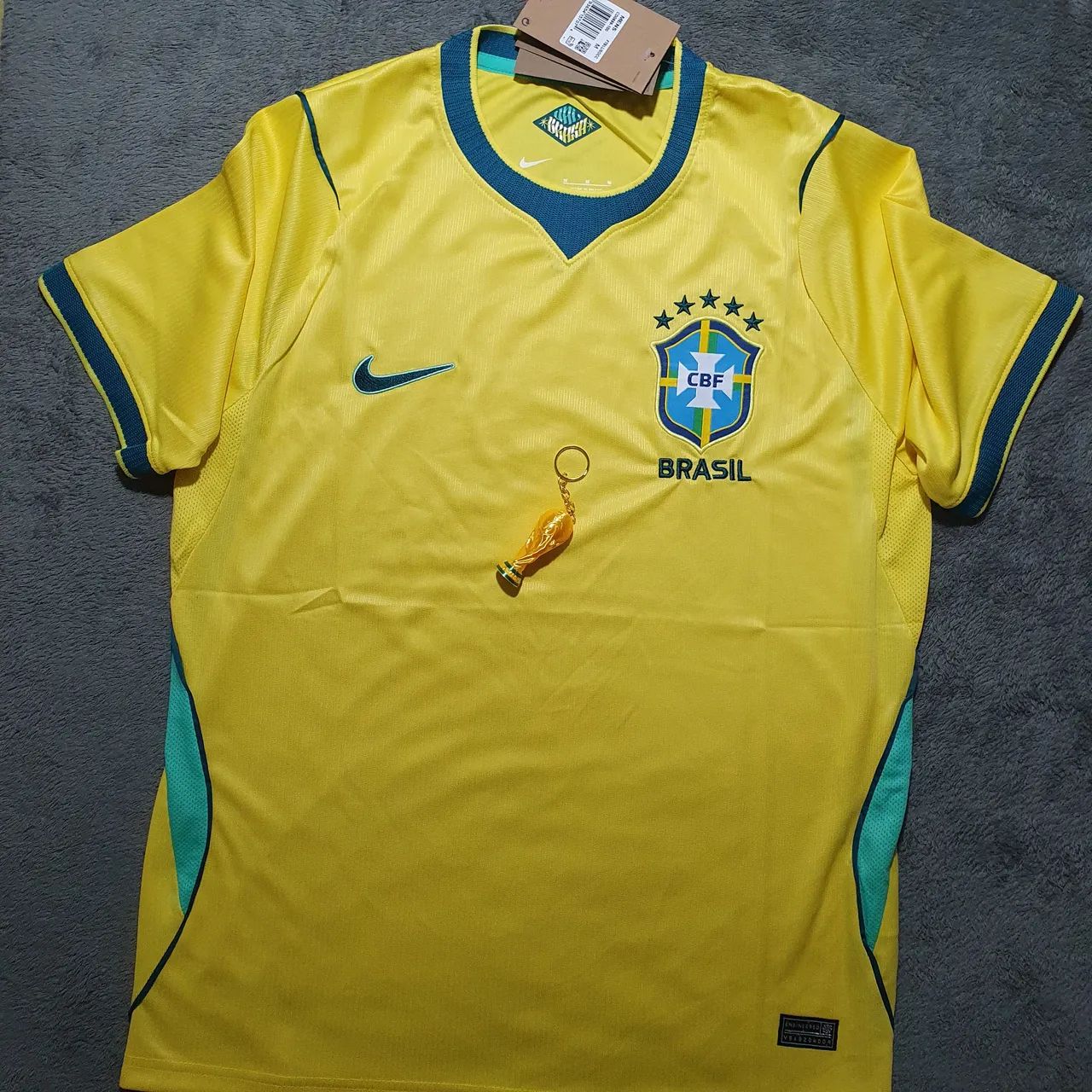 Camisa Do Brasil Amarela 2026 Versão Torcedor - Foto 5