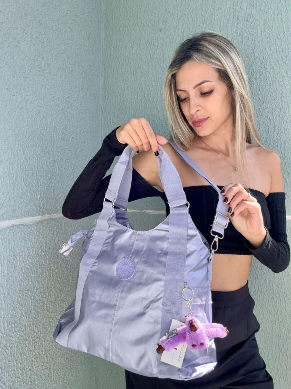 Bolsa Kipling Grande Premium - Espaçosa, Moderna e Versátil - Foto 2