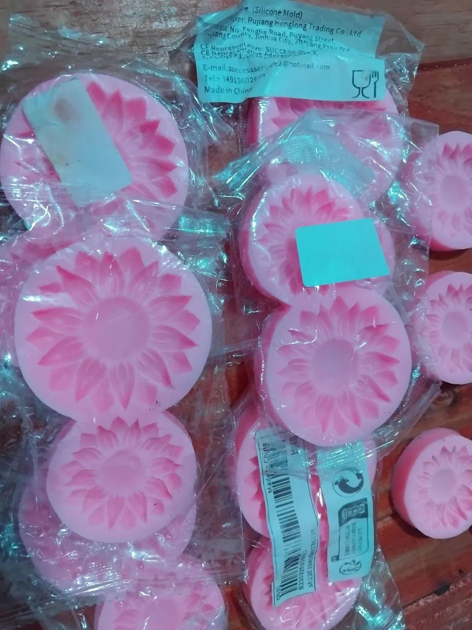 Molde silicone girassol  - Foto 4