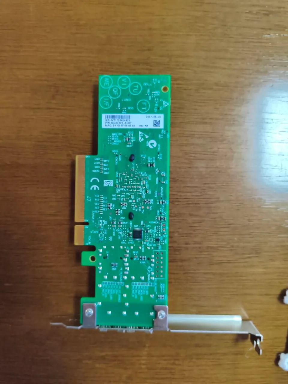 Placa de rede mellanox Connectx3 pro 2x10gbit sfp - Foto 2