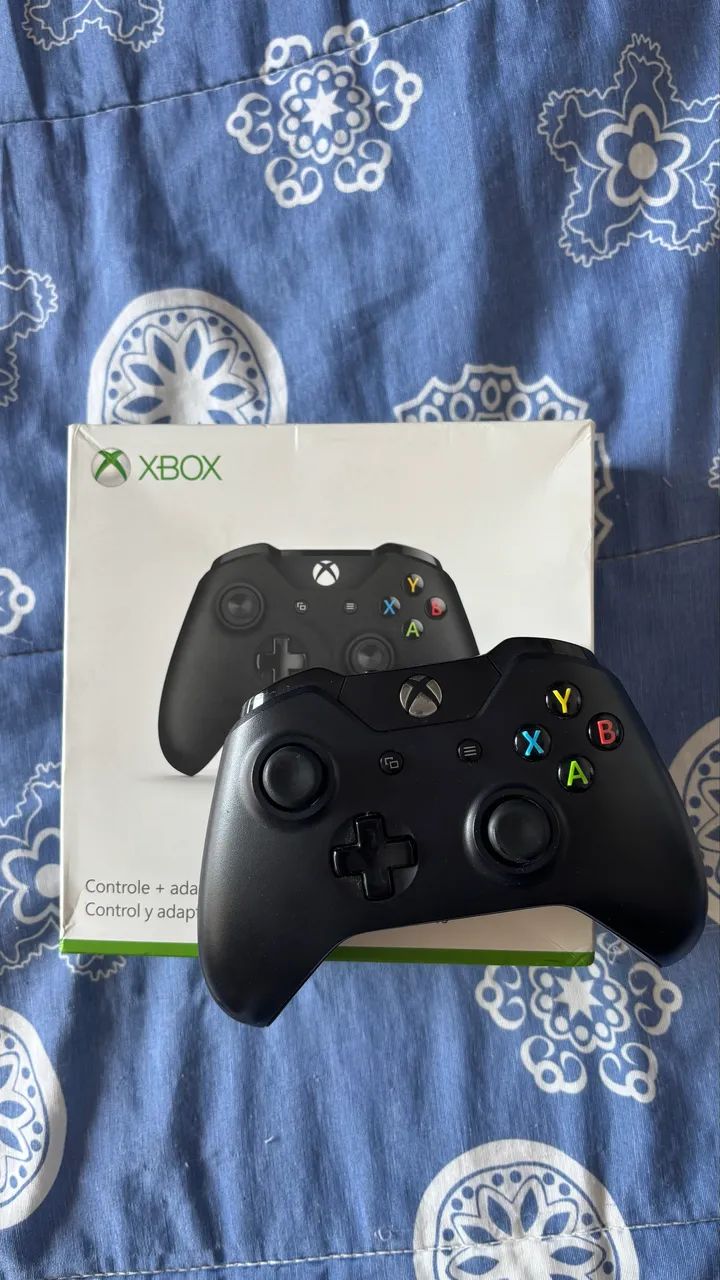 Controle Xbox one preto original - Foto 5