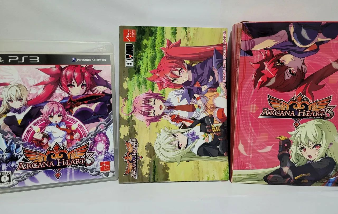 Box Arcana Heart 3 Suggoi! Limited Edition, original japonês de