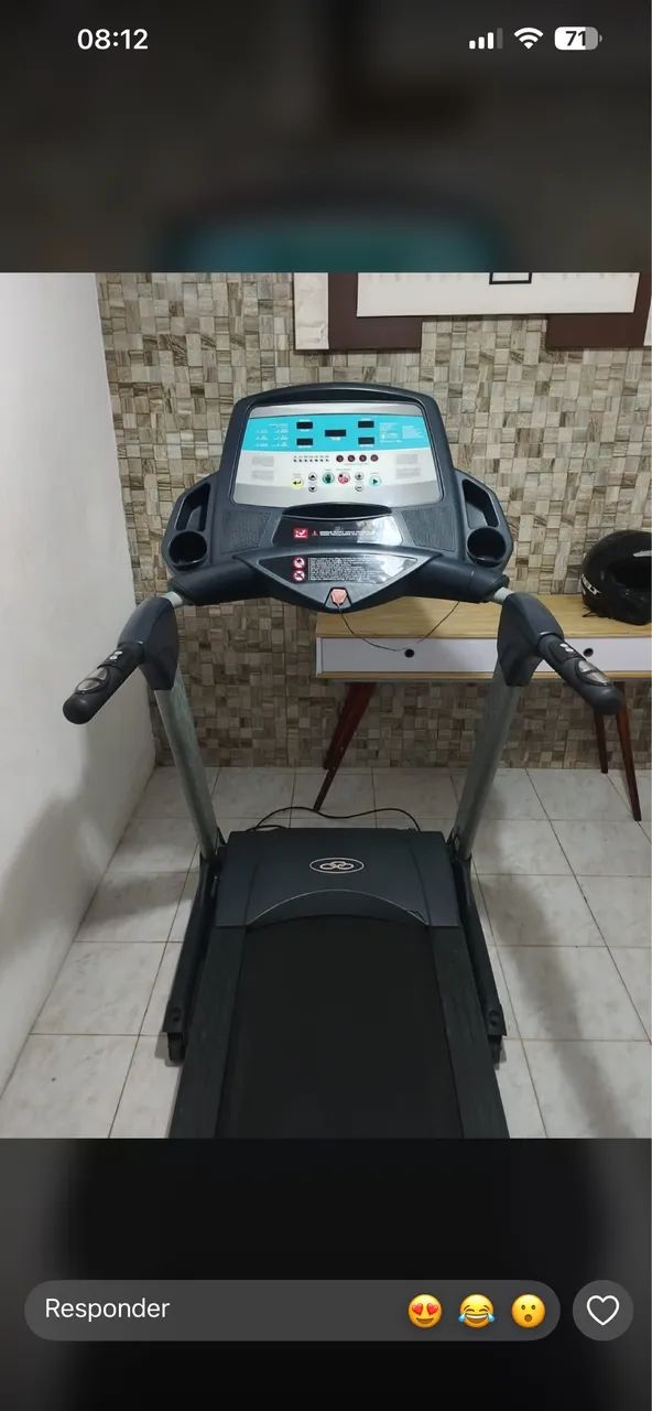 Esteira Ergométrica Funcionando Perfeitamente 