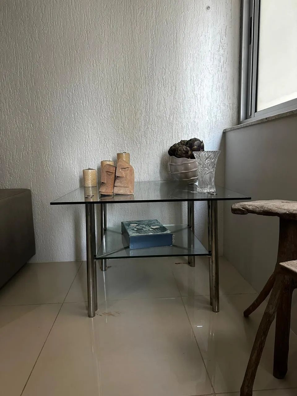 Mesa de centro e mesa de canto elegante - Foto 3
