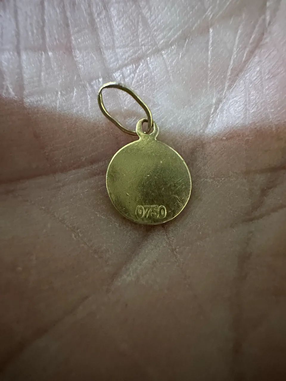 Pingente de ouro 18k maciço  - Foto 3