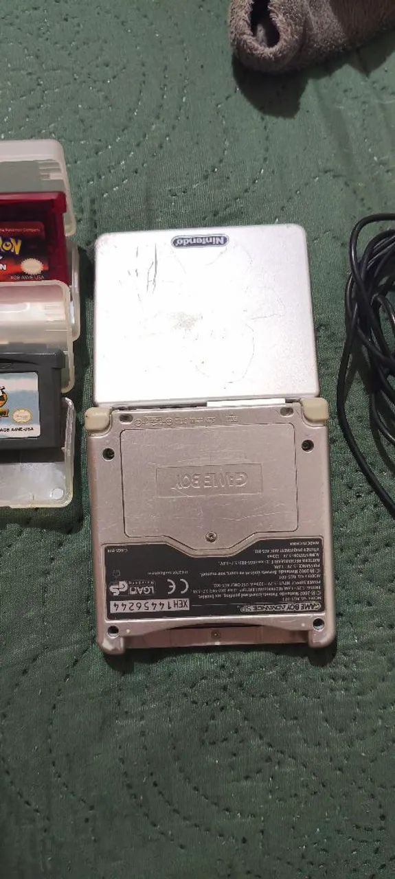 Gameboy SP com dois jogos - Foto 5