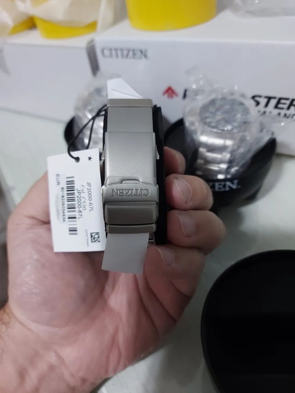 Relógio Citizen Aqualand Promaster Jp2000-67l Azul NOVO