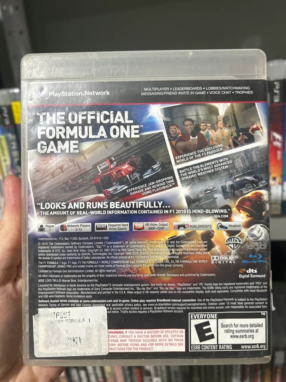 F1 2010 PS3 - Foto 2