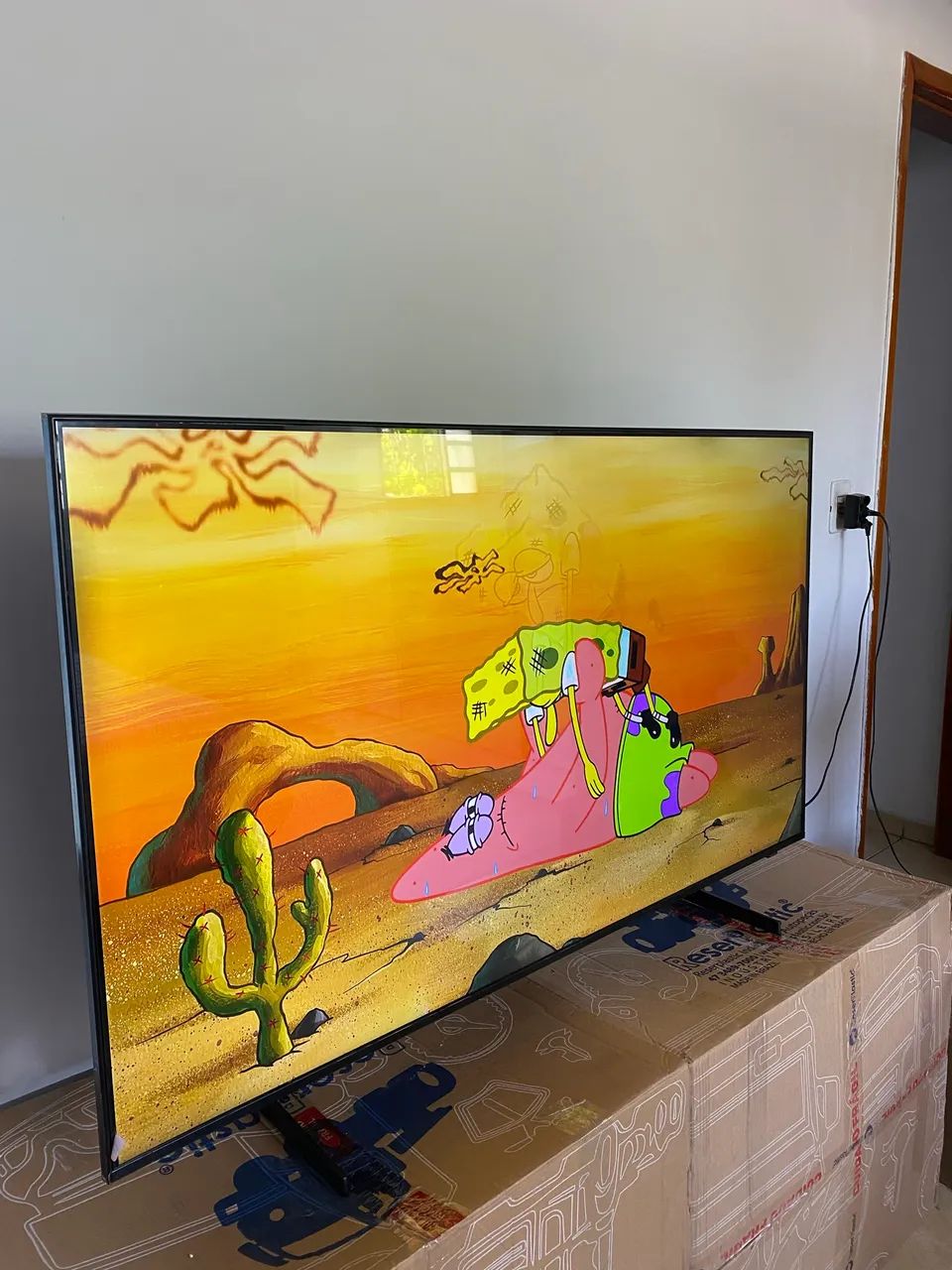Vendo televisão 55 4K - Foto 2