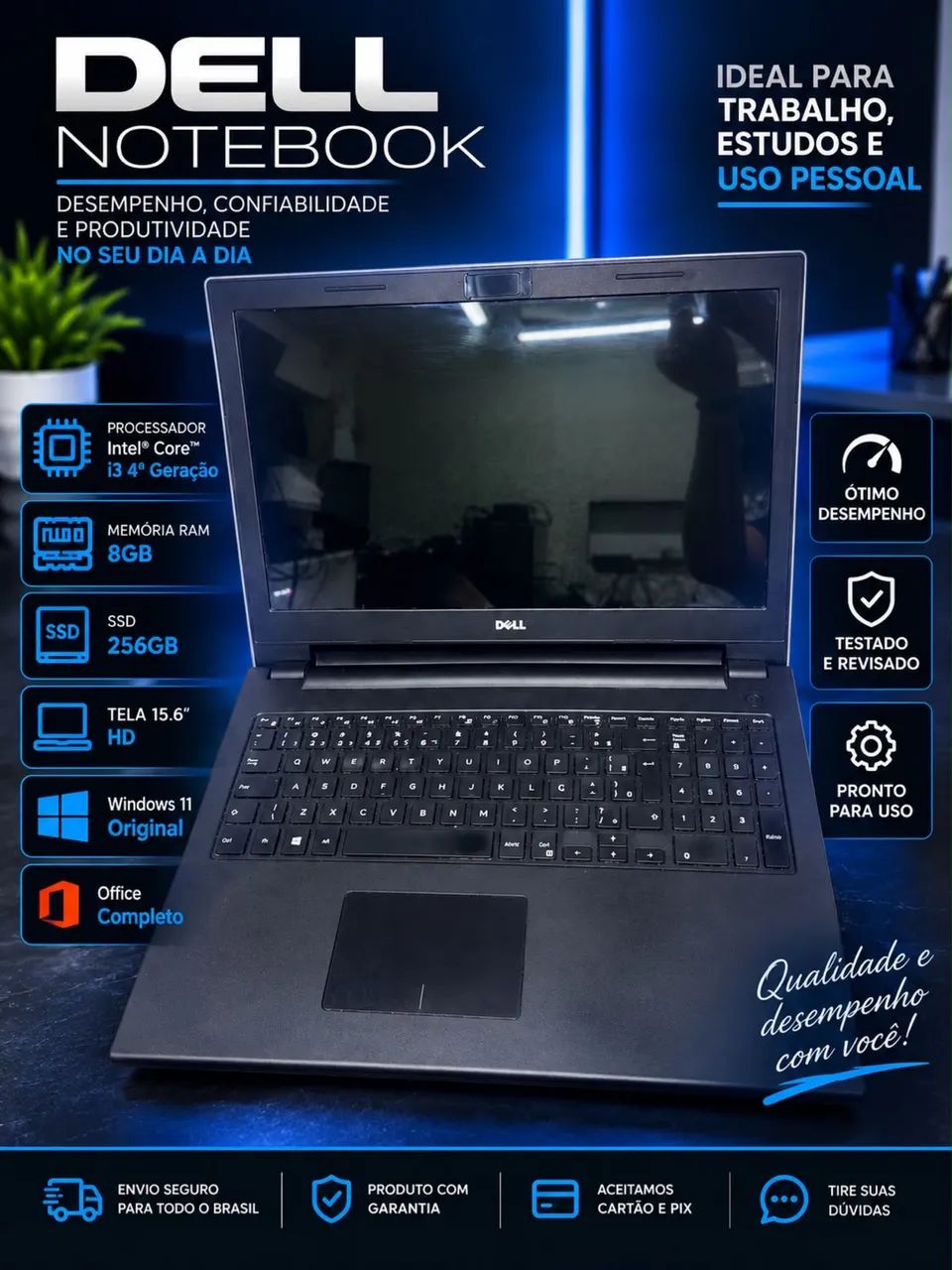Notebook Dell i3 - 8gb RAM  - Foto 2