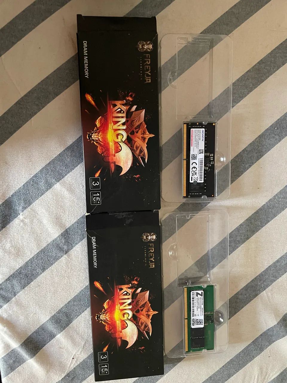 VENDO KIT MEMÓRIA RAM DDR5 PARA NOTEBOOK