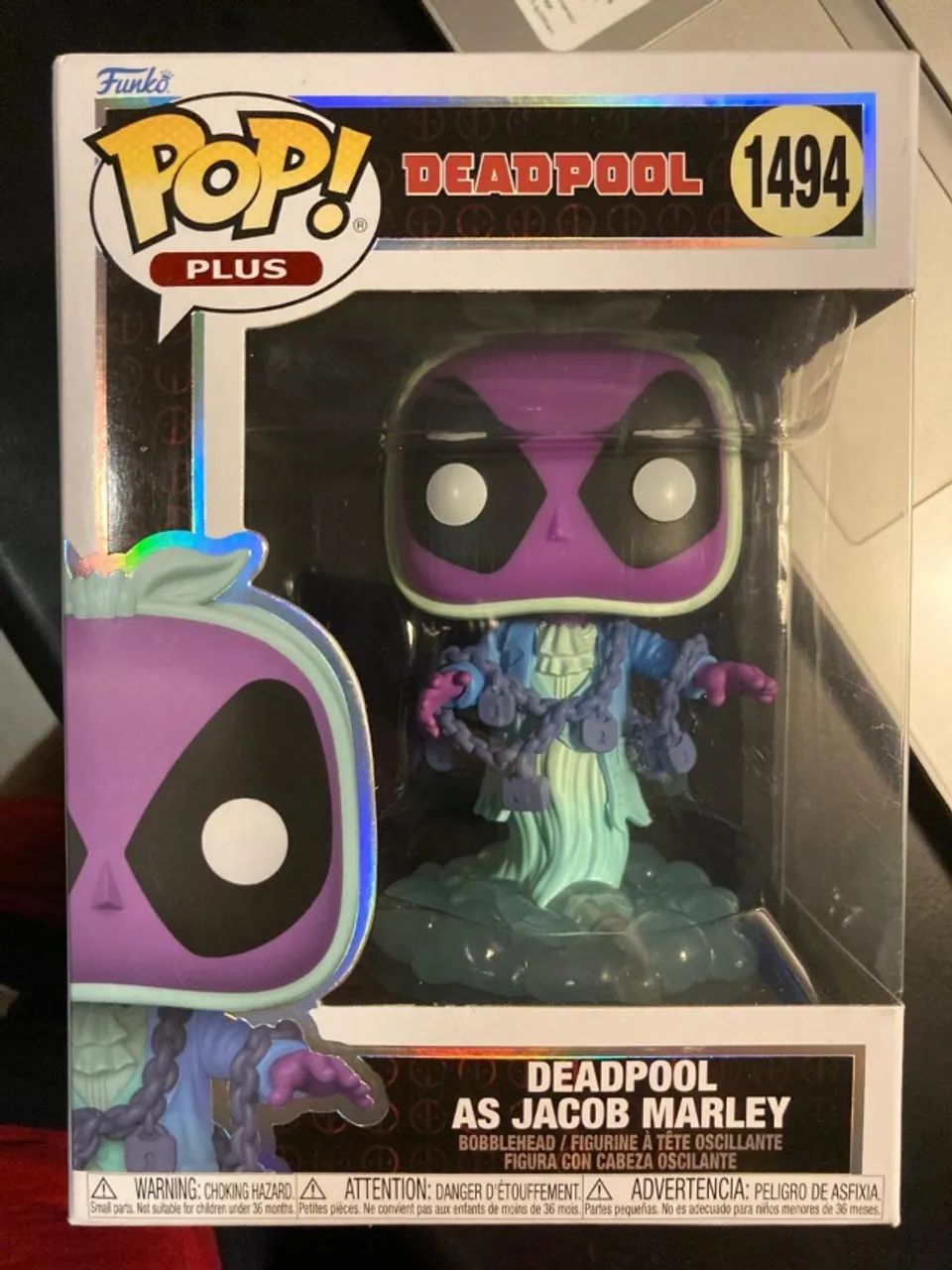 Funko Pop Marvel Deadpool As Jacob Marley 1494