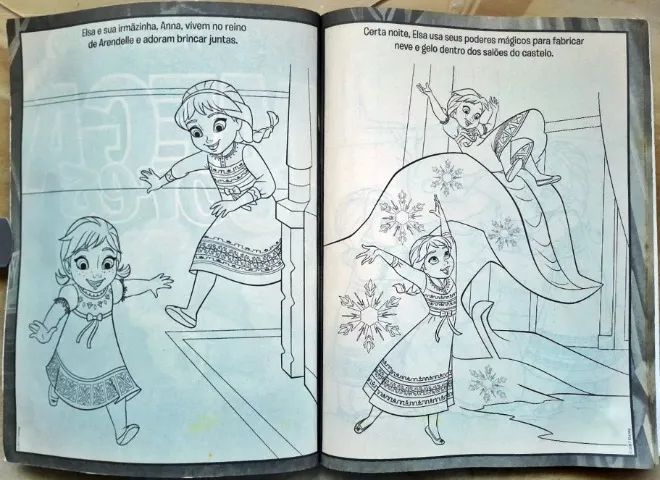 Frozen Mega Cores* Vol. 6 (Abril) [2017] - frete incluso. - Livros