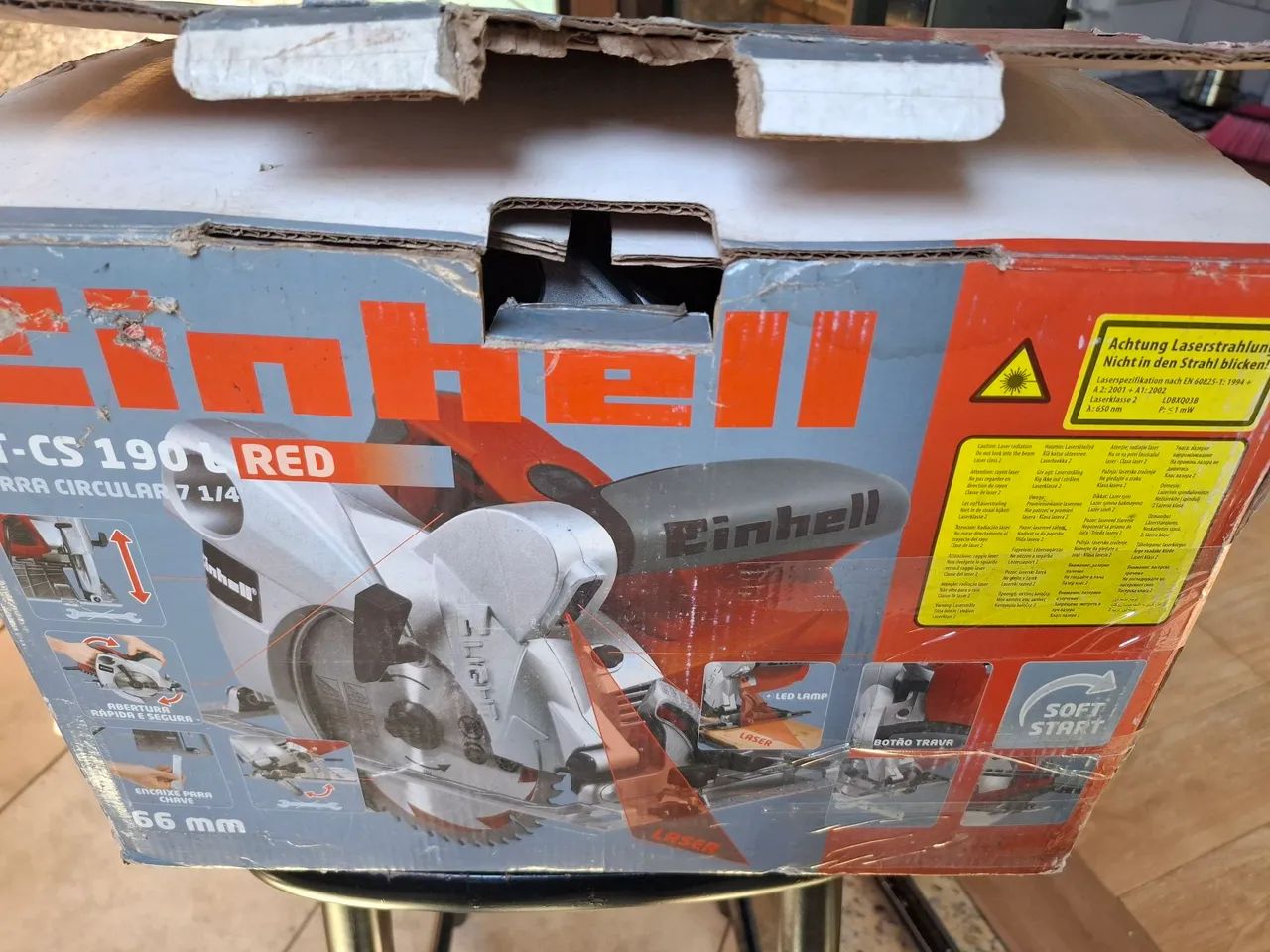 Serra Circular RT-CS 190/1 1500W 220V Einhell - Foto 5