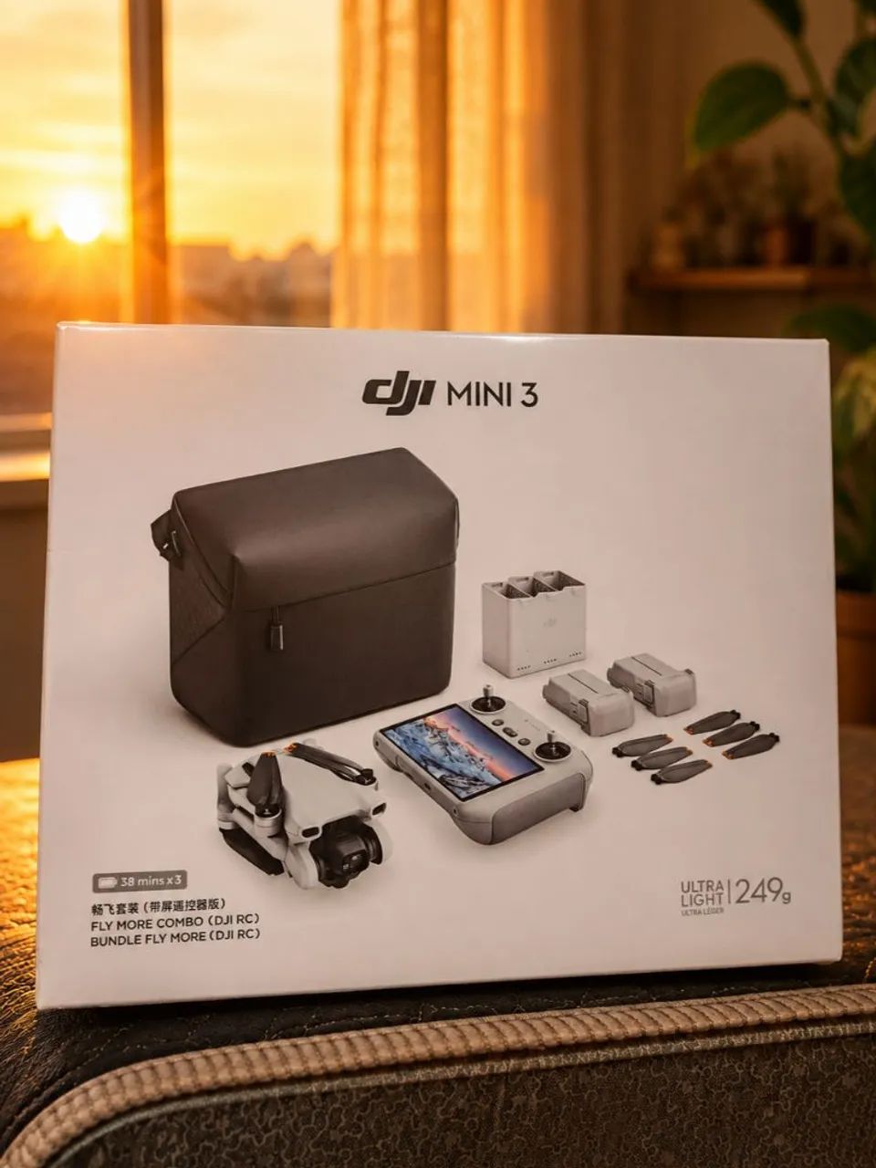 DRONE DJI MINI 3 COMBO COM TELA - Foto 2