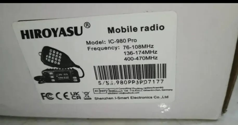 Rádio VHF UHF 25w analógico .só venda - Foto 2