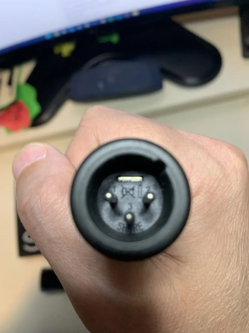 Microfone Shure Sm58 - Original na caixa com todos os acessórios - Foto 3