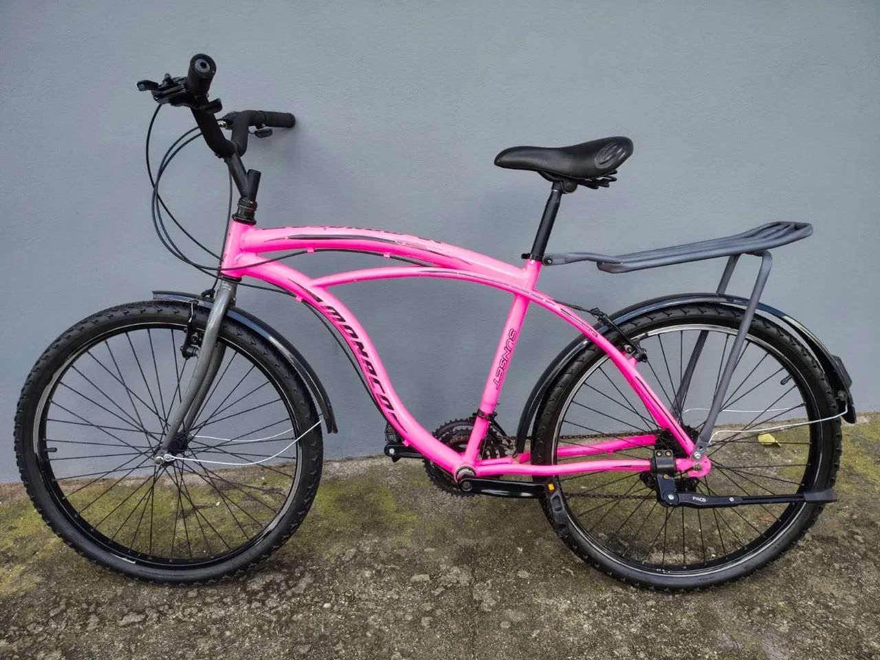 Bicicleta Mônaco aro 26 toda em alumínio  - Foto 5