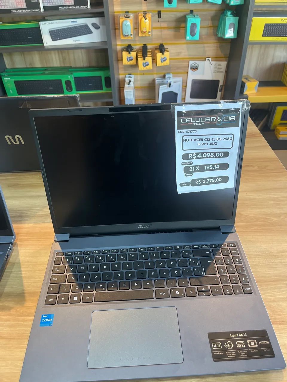 Notebook Acer C13-13 8G 256gb I5 w11
