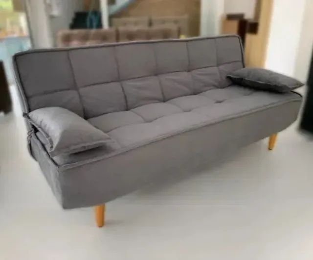 Sofá Cama Reclinável 1,88mt Rubi - SOLAR ESTOFADOS