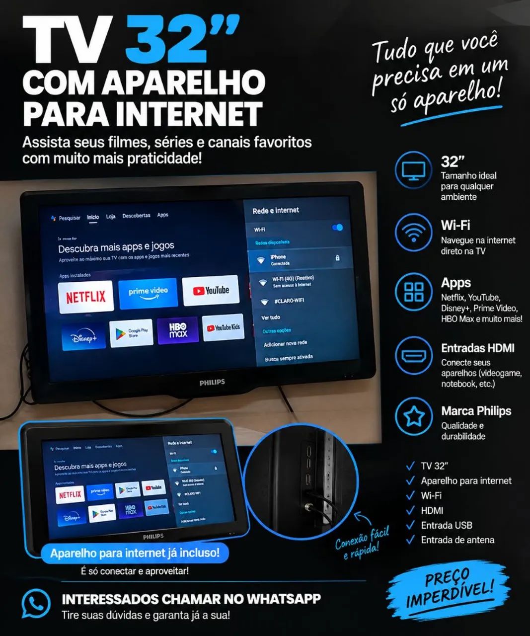 TV 32 polegada - Foto 2
