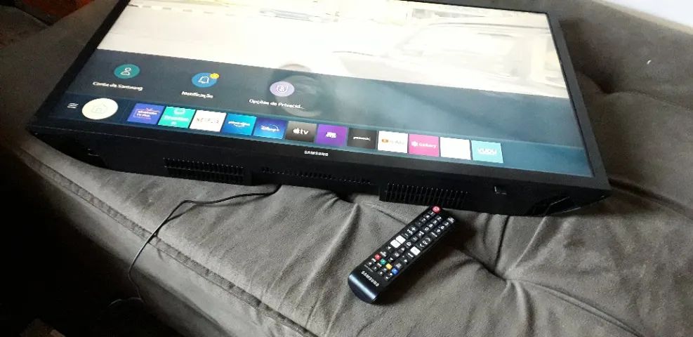 Smart tv43" full HD SANSUNG TIZEN sansung tv plus tv de dez 2024 - Foto 2