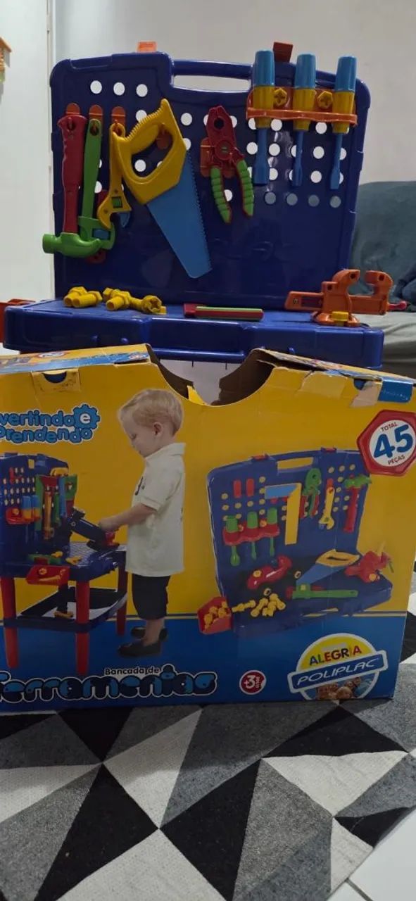 Bancada de Ferramenta Infantil 