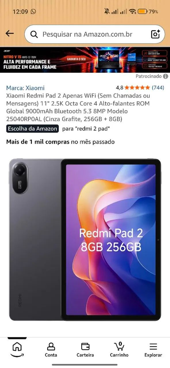 Vendo tablet 