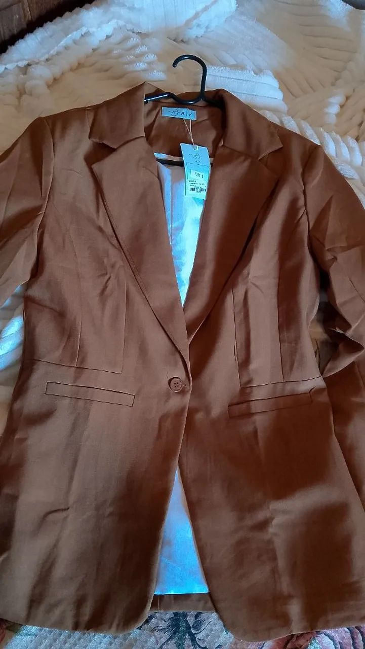 Blazer caramelo 