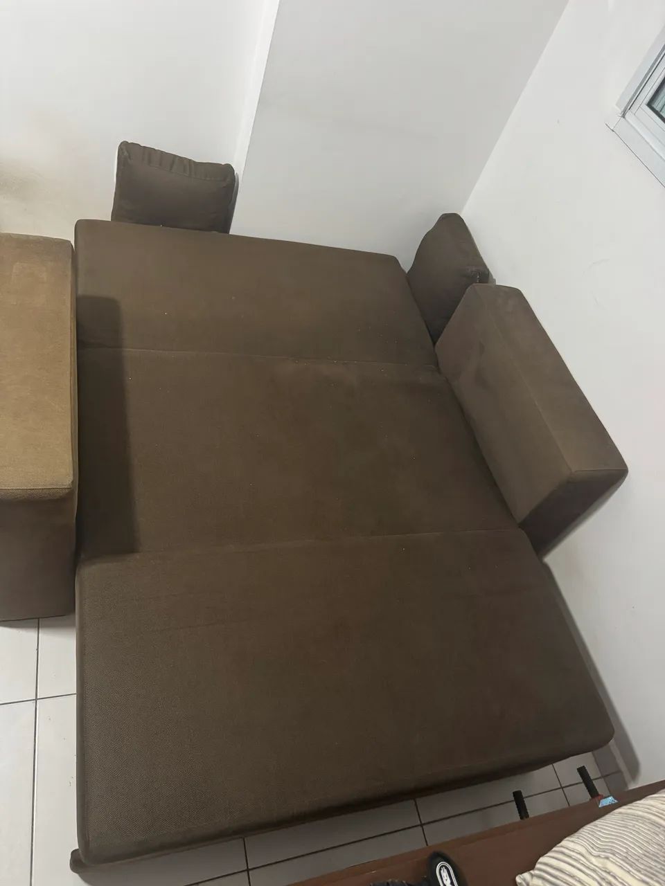 Sofá Cama de 2 lugares da sofá e colchões em perfeito está. - Foto 5
