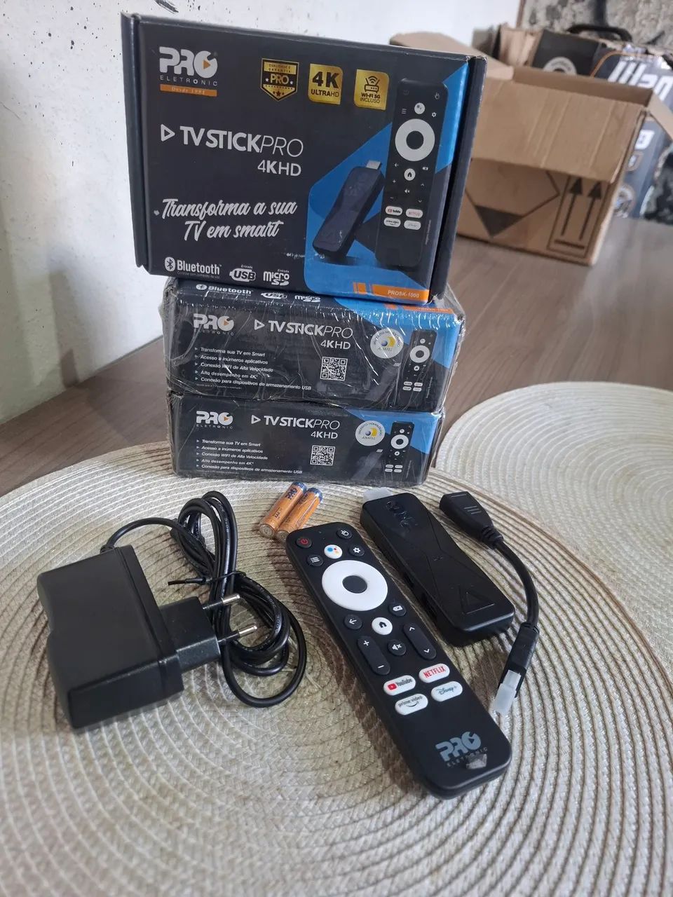 VENDO 2 STICK PROELETRONICS 4k HD  ZERADOS - Foto 2