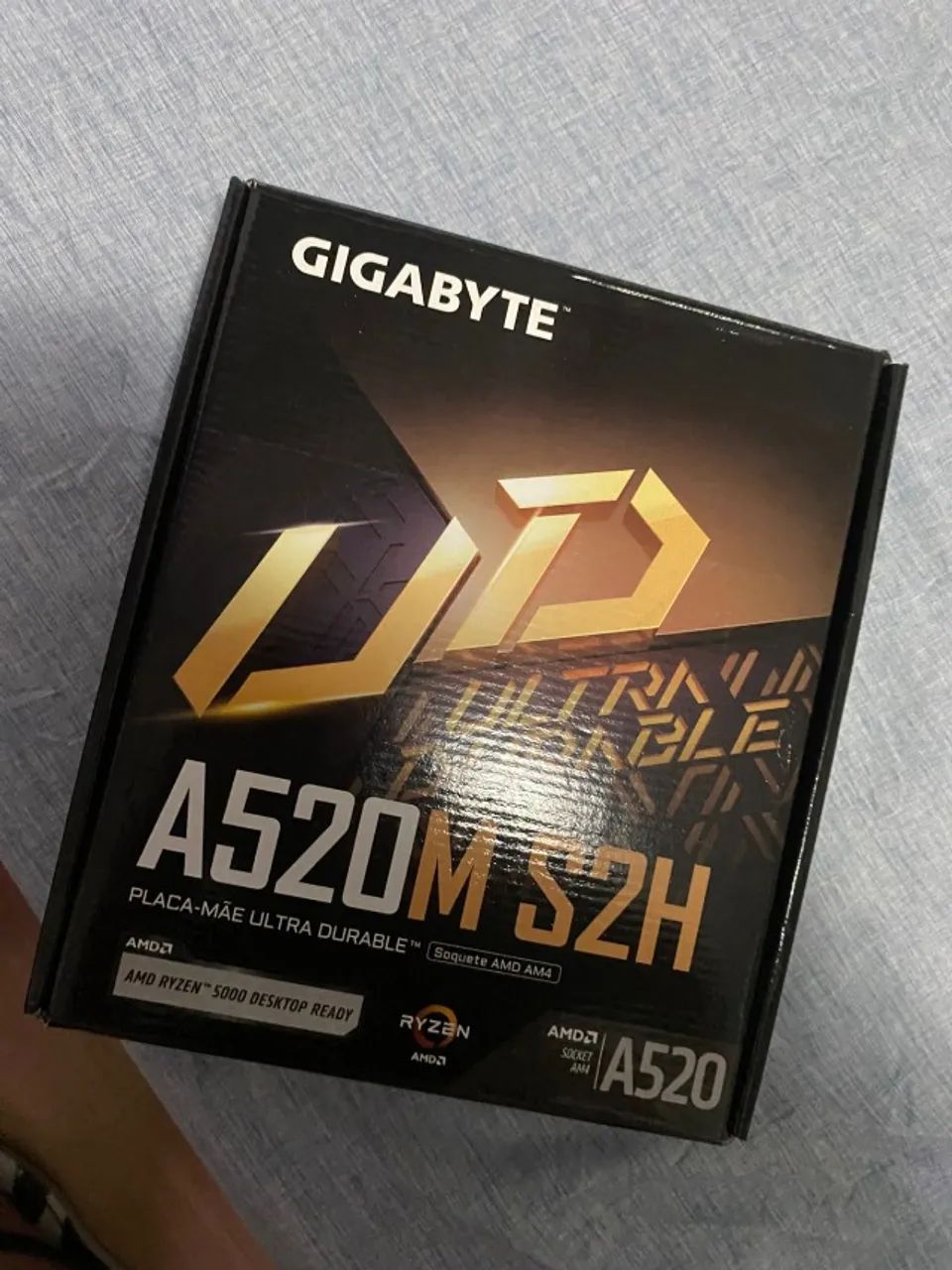 Processador Ryzen 5 4500 + Placa mãe a520m s2h  - Foto 2