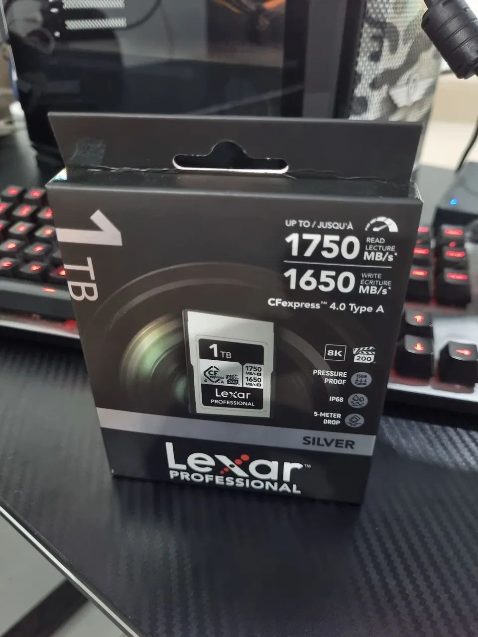 Cartão CF Express 1TB Type A Lexar Silver