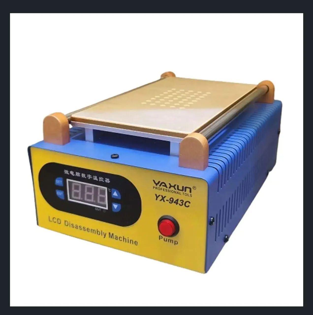 Maquina de Aquecimento Separadora de LCD Touch Yaxun 943C Bivolt Tela Celular