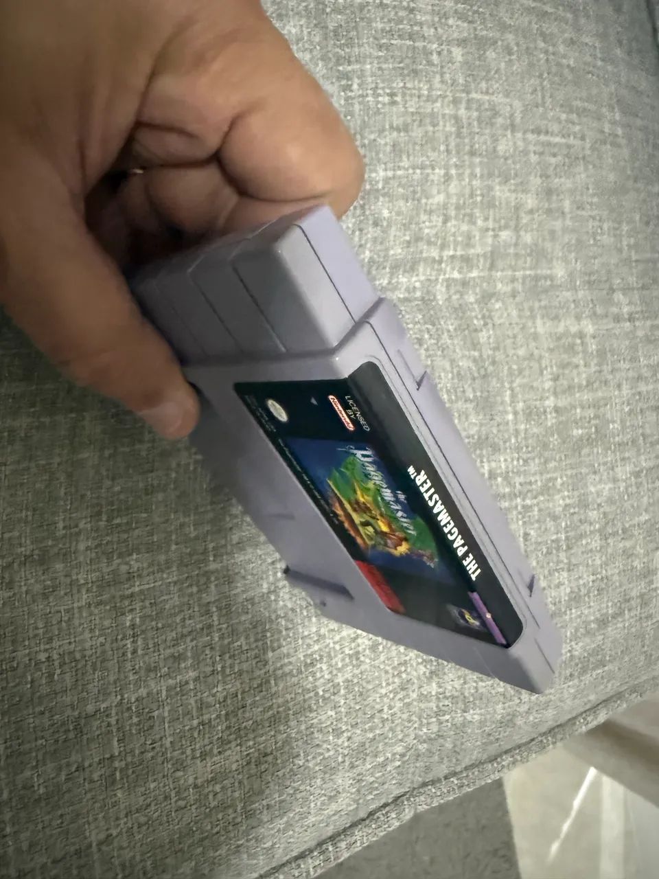 Snes - The Pagemaster Original - Super Nintendo - Peças e
