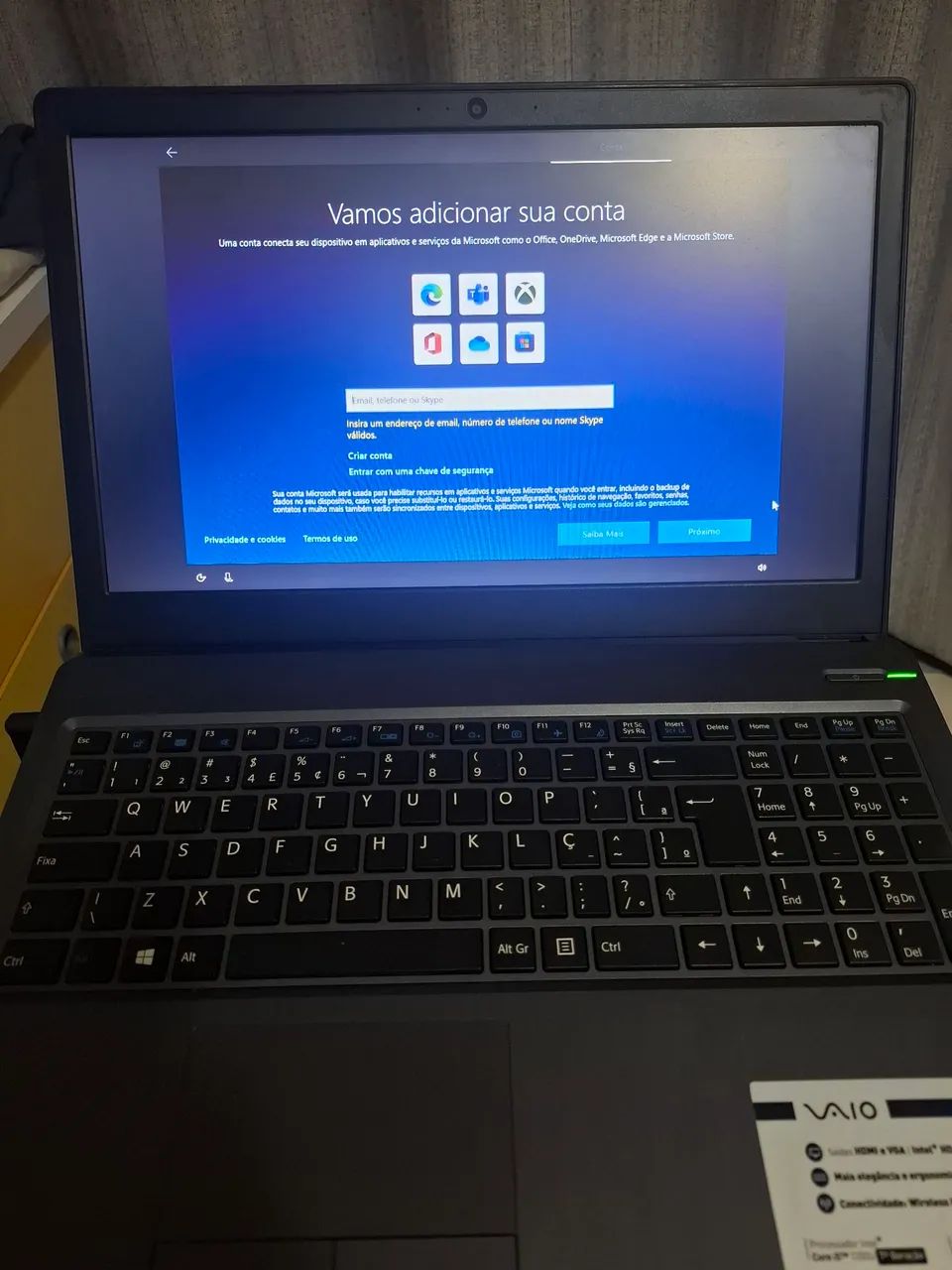 Vendo Notebook!