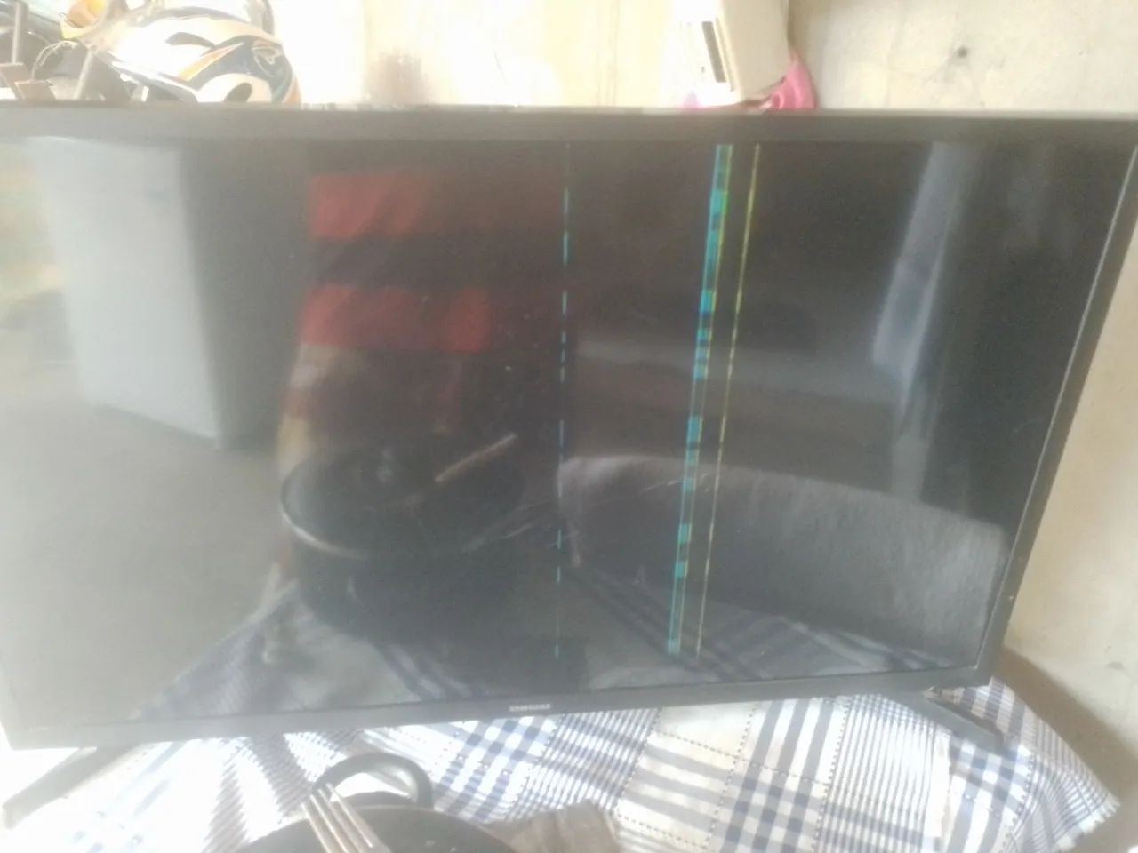 TV Samsung 32 com tela ruim - Foto 2