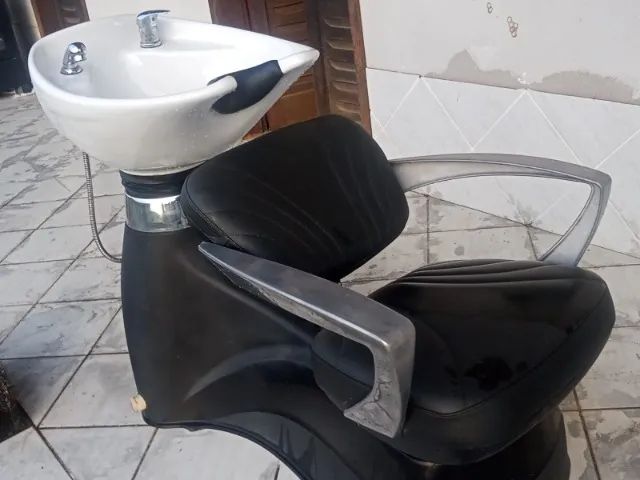 Lavatório de salão Dompel cuba em porcelana