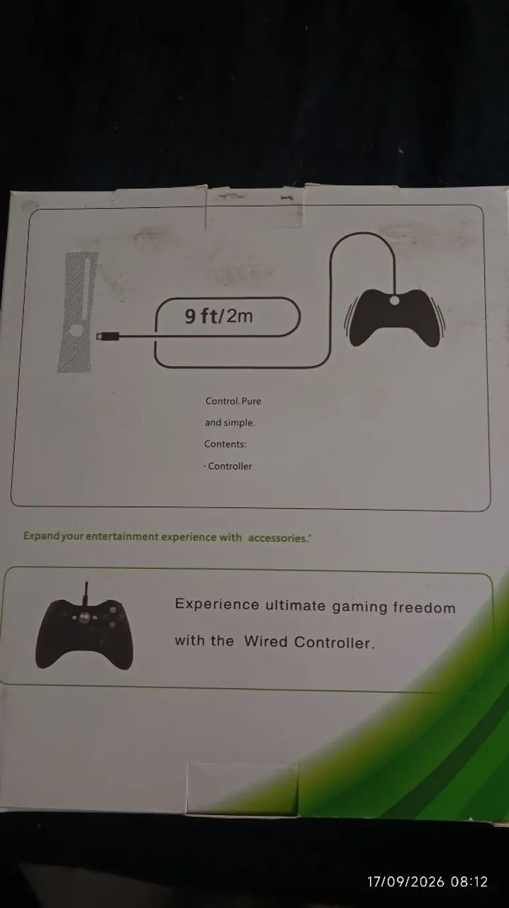 ? CONTROLE COM FIO À VENDA! ? - Foto 2