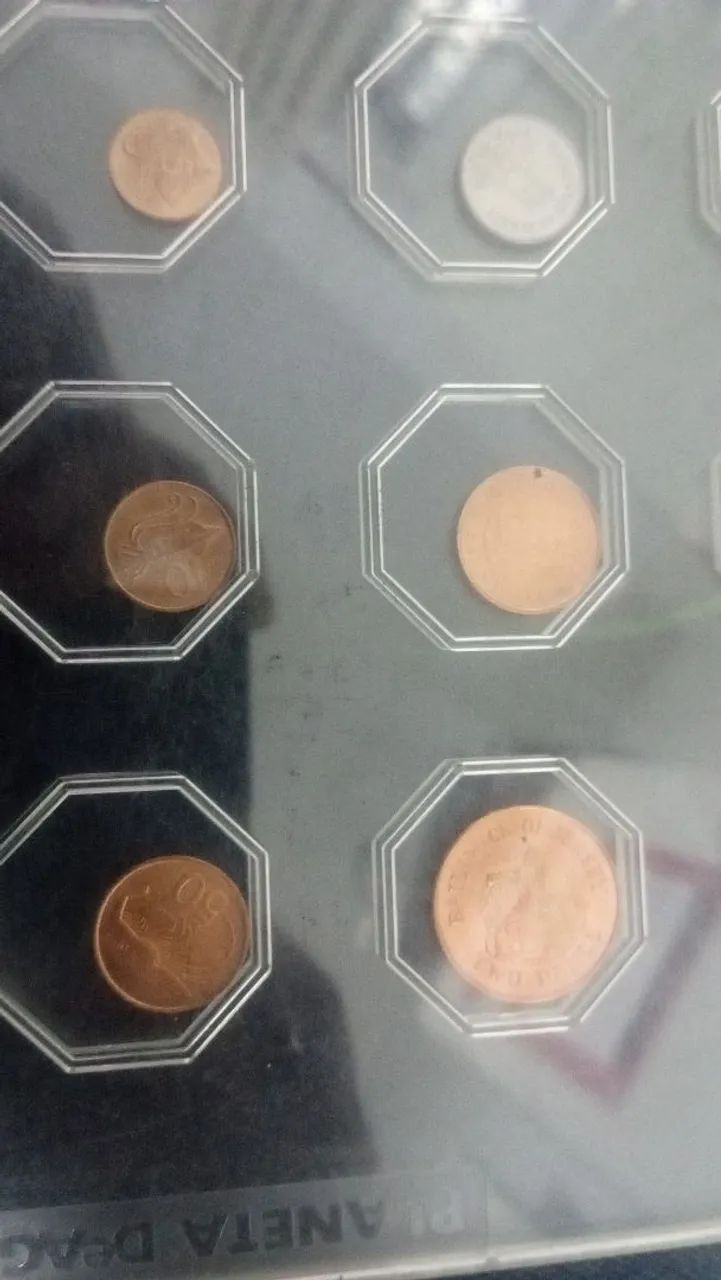 Moedas antigas 