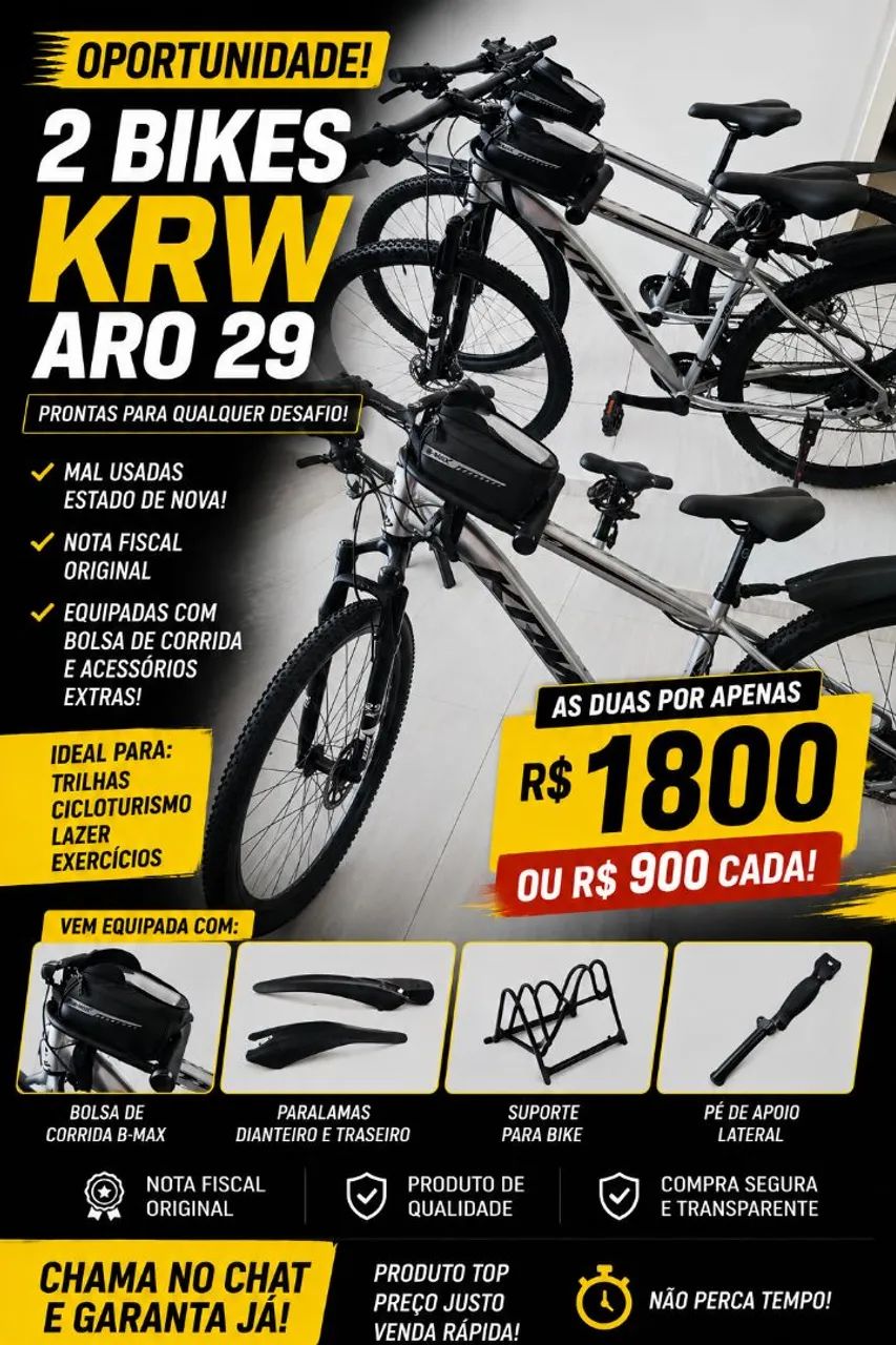 2 BIKES KRW ARO 29 