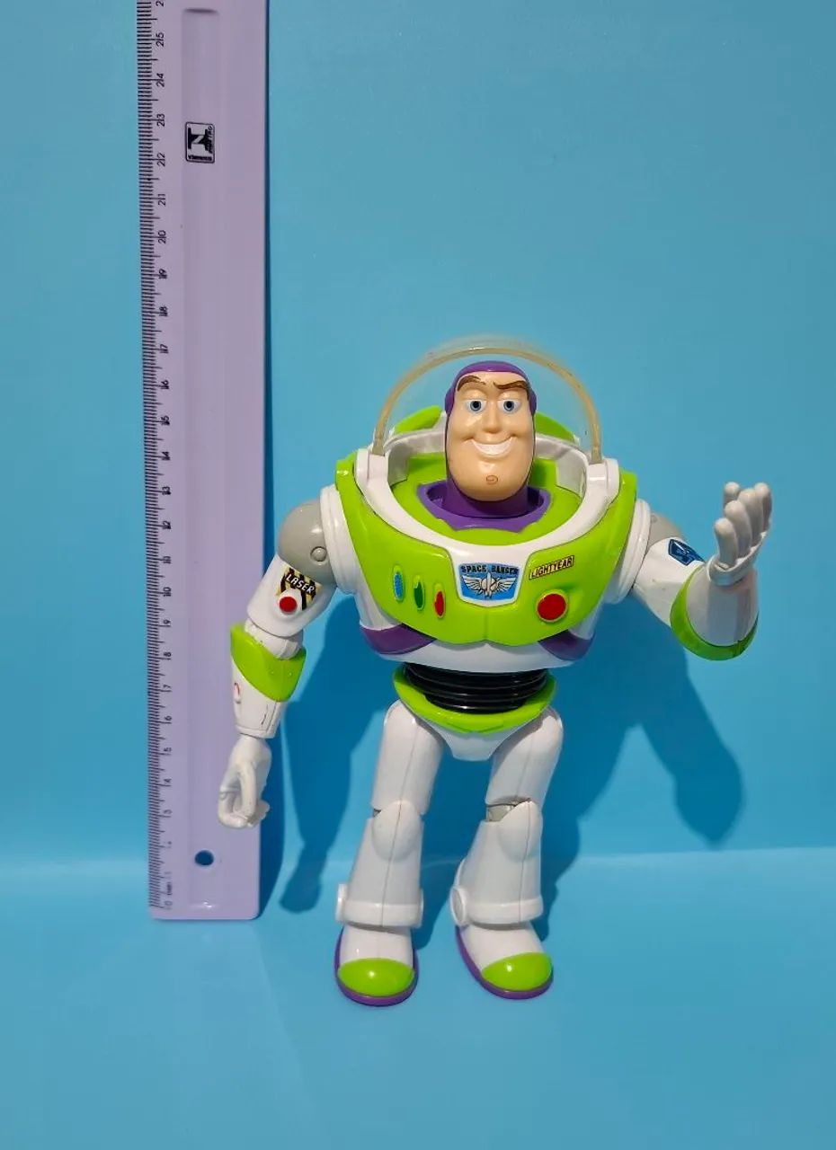Toy Story Boneco Articulado BuzzLightyear Original Mattel - Foto 2